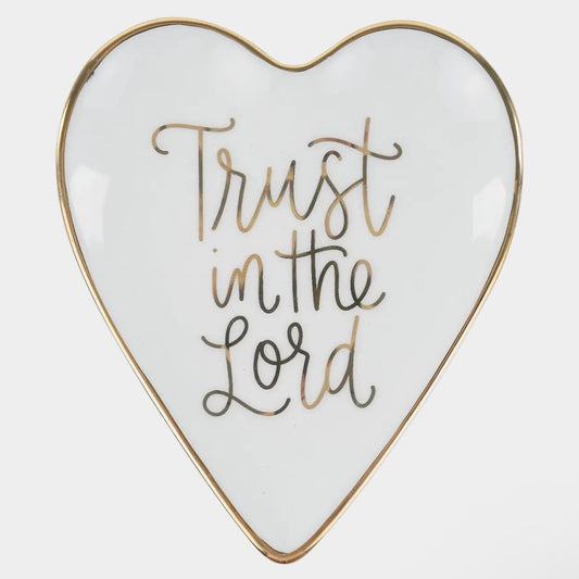 Trust In The Lord | Trinket Tray