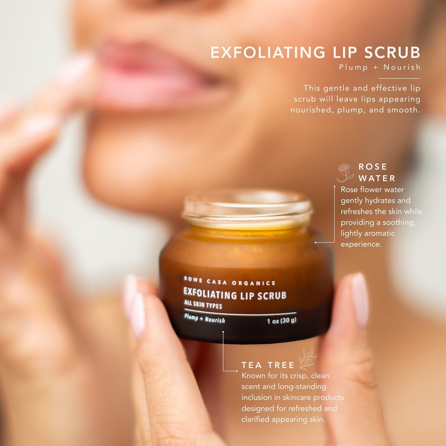 Rowe Casa Exfoliating Lip Scrub
