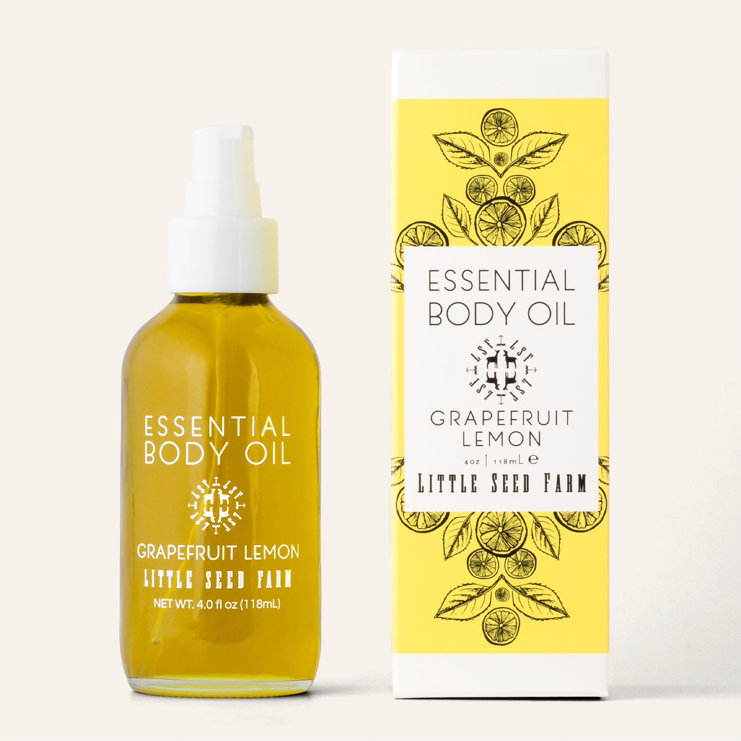 Little Seed Farm Body Oil | Grapefruit Lemon