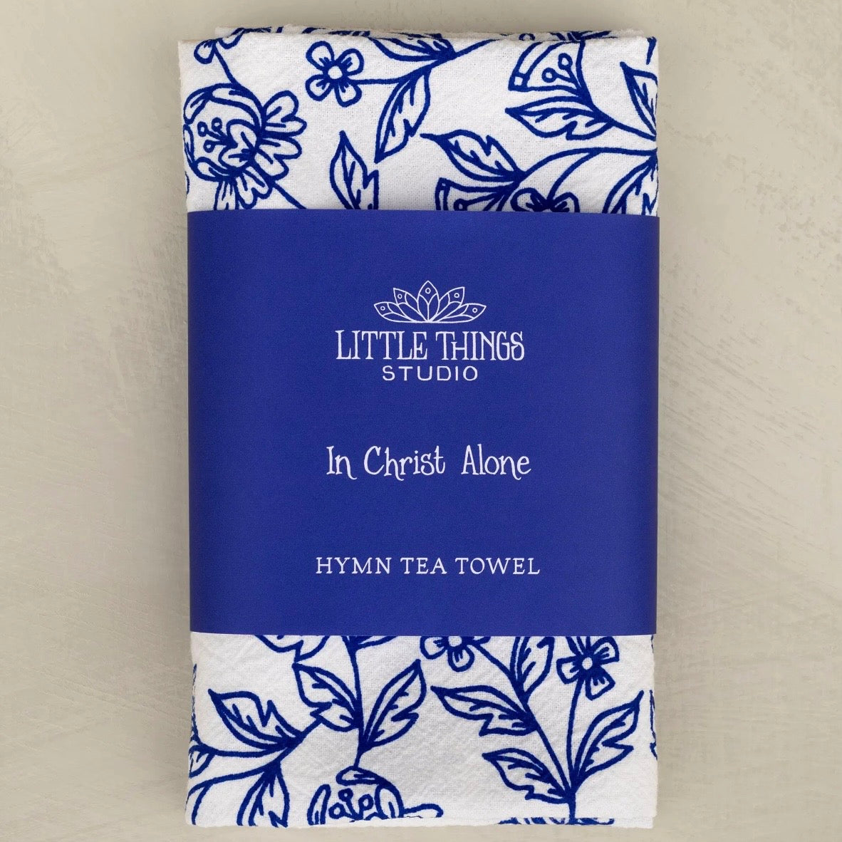 Hymn Tea Towel | In Christ Alone