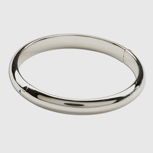 Girls Bracelet - Classic Silver Bangle