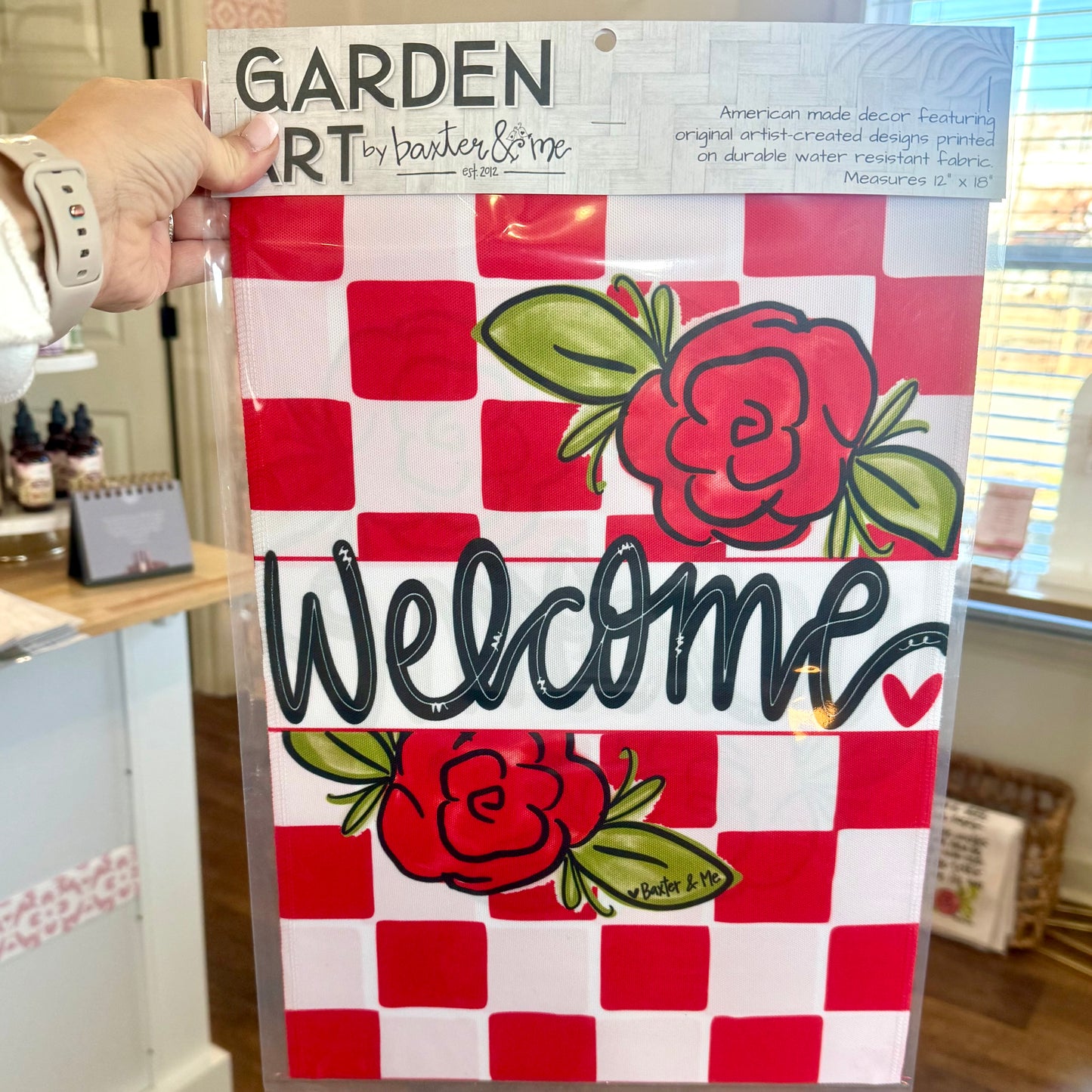 Garden Flag | Welcome