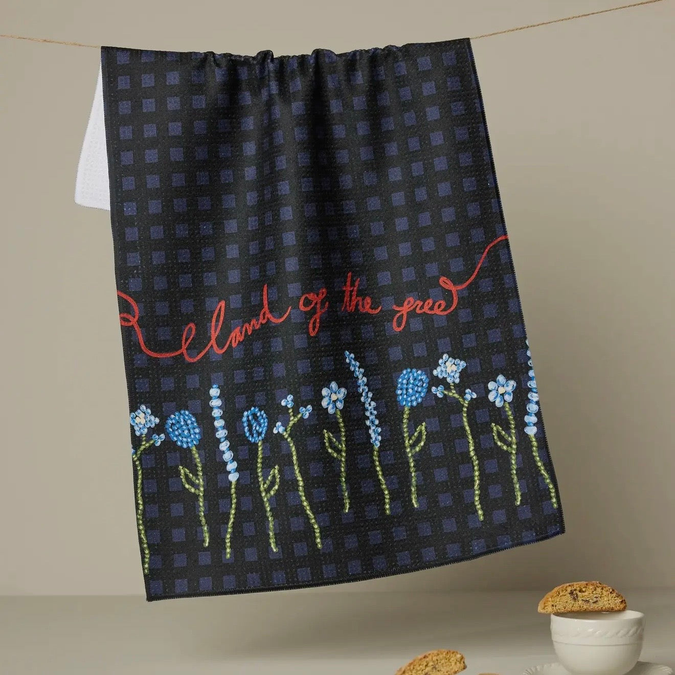 Geometry Tea Towel | Land Of The Free