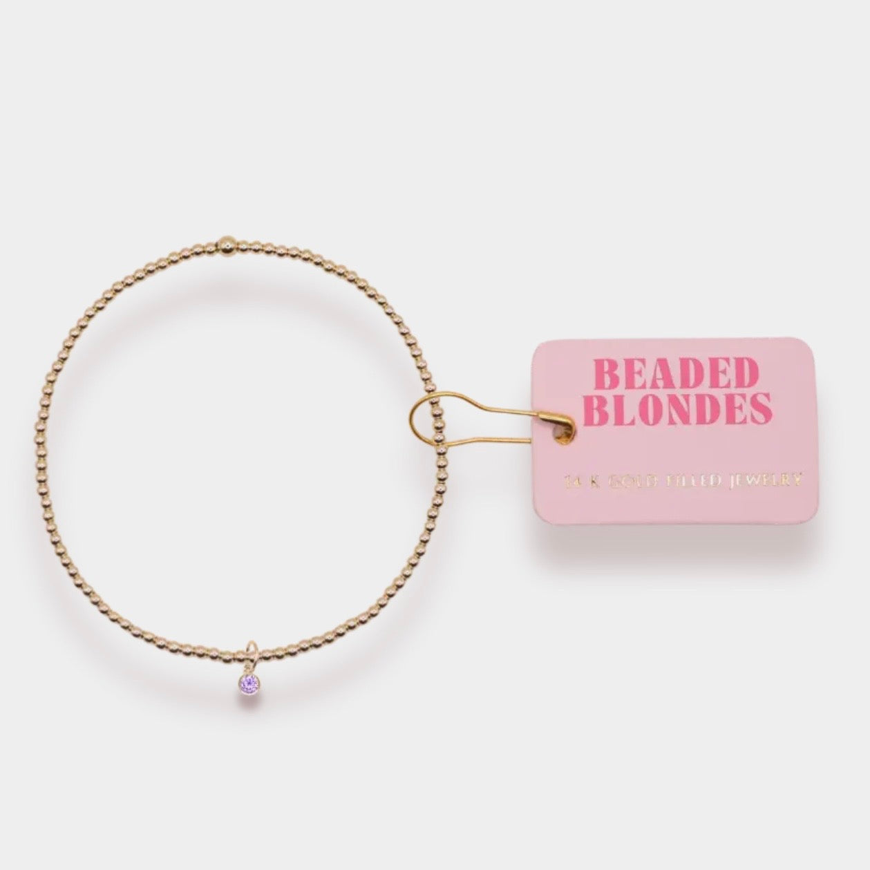 Beaded Blondes Birthstone | 
June