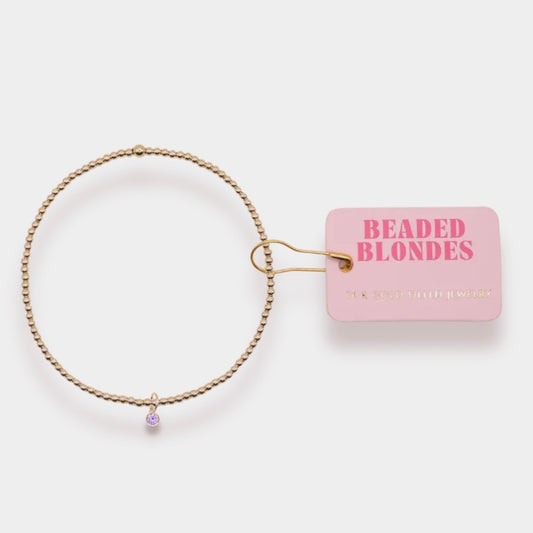 Beaded Blondes Birthstone | 
June