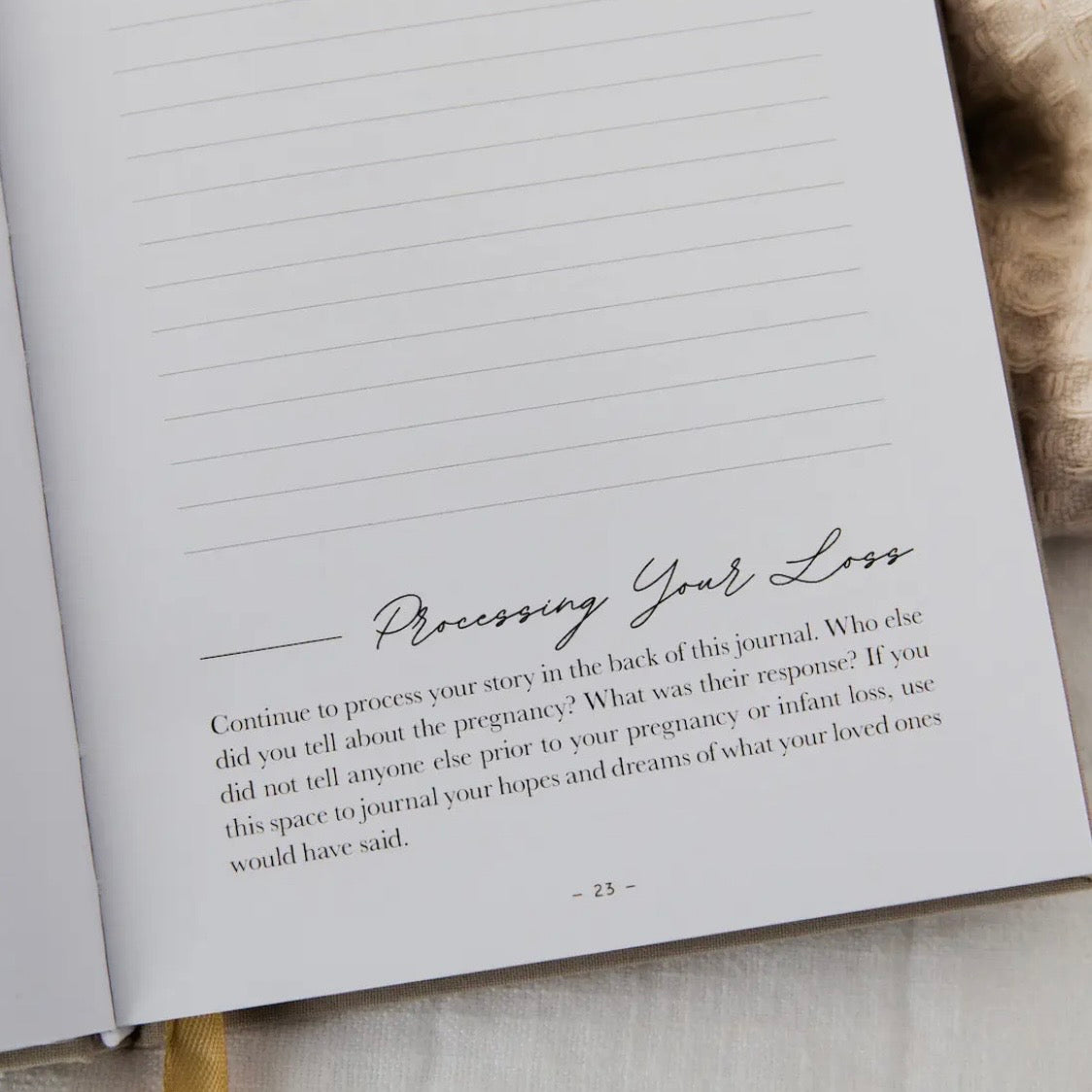 Praying Scripture For Pregnancy and Infant Loss Journal