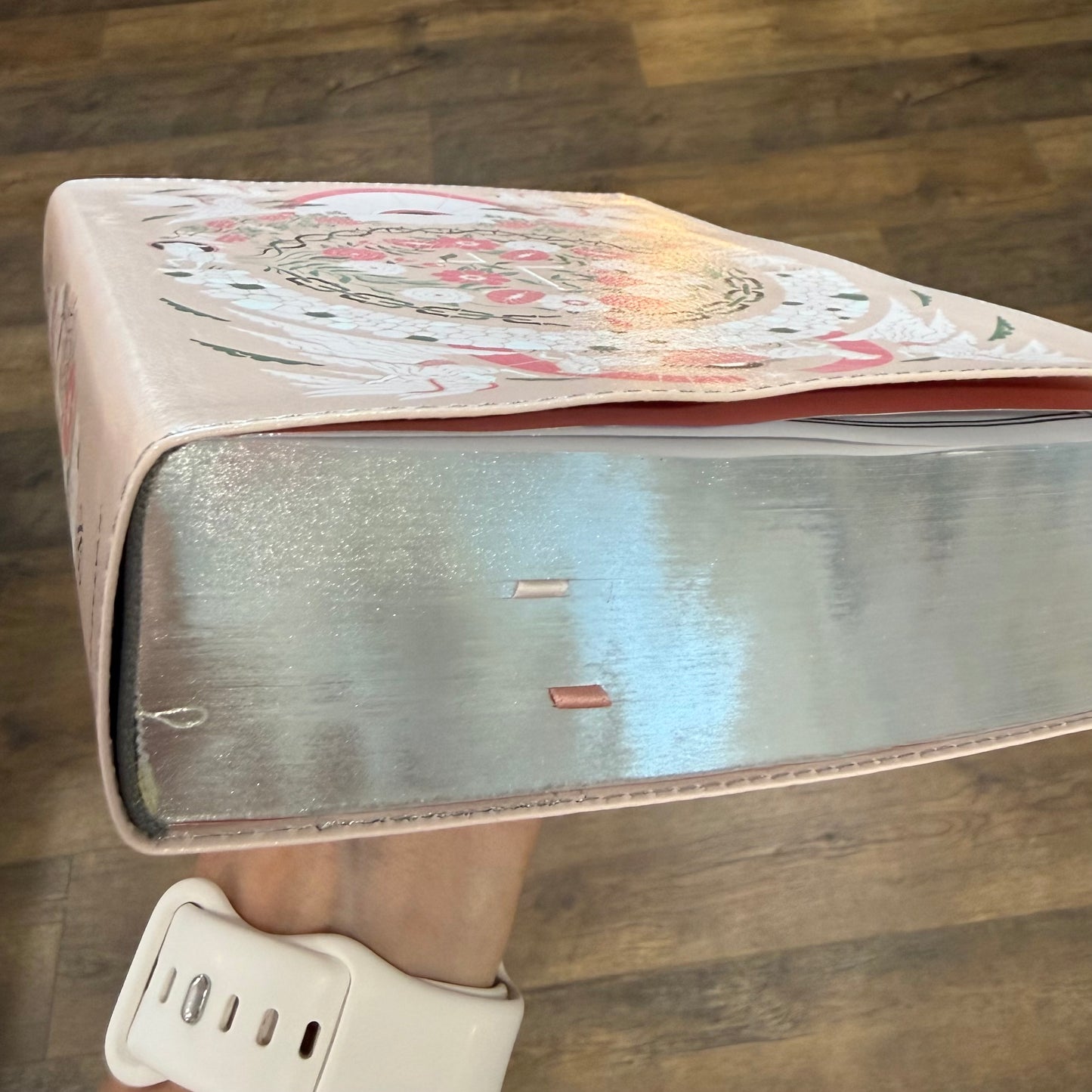 The Jesus Bible | ESV Peach Floral