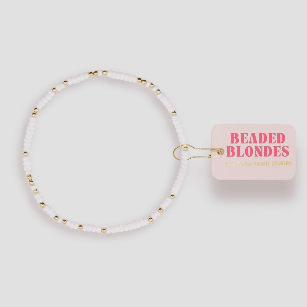 Bracelet - White Sprinkle | 6.75 inch