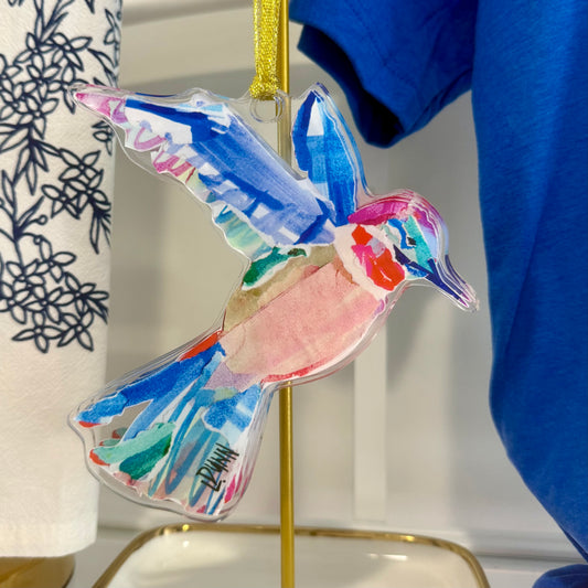 Acrylic Ornament | Hummingbird
