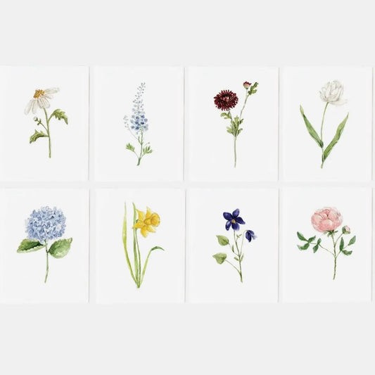Garden Flowers Notecard | Assorted