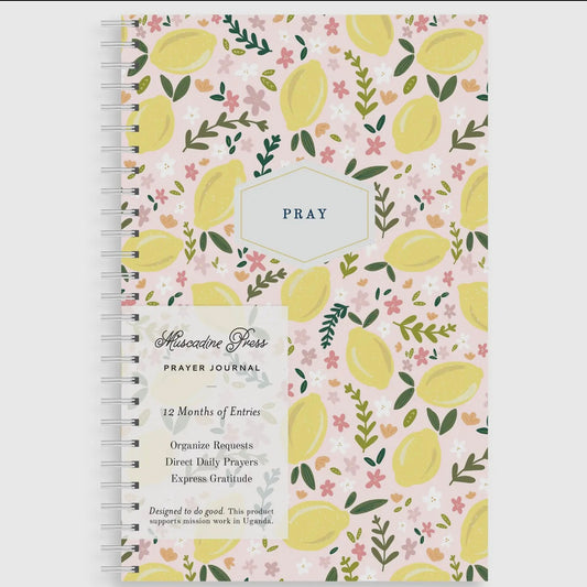 Yearly Prayer Journal | Pink Lemonade