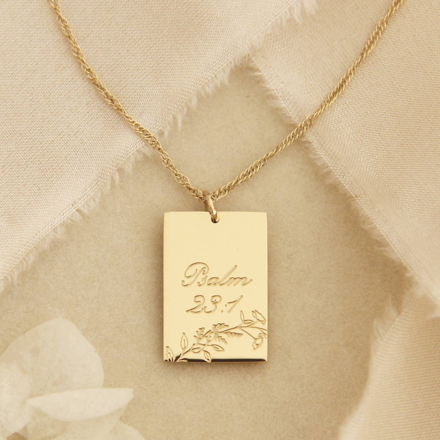 LoveStory Necklace | The Lord Is My Shepherd