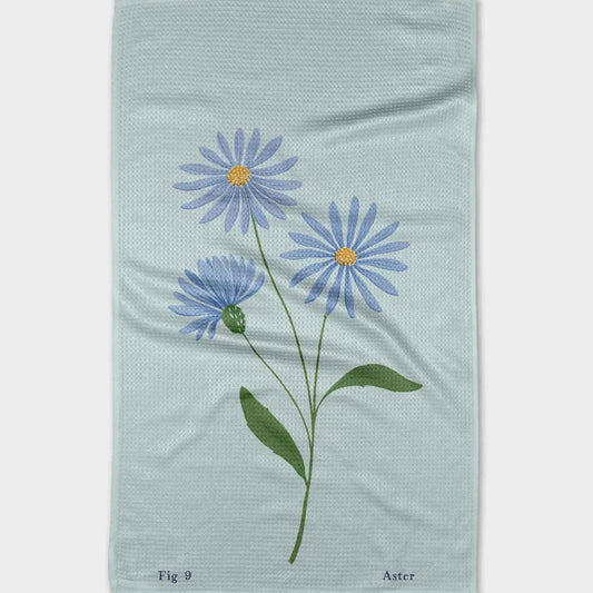 Geometry Dish Towel | September Aster