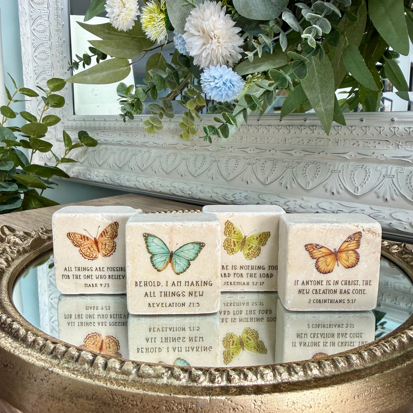 Scripture Stones | Butterflies
