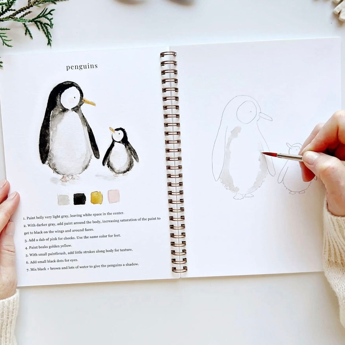 Watercolor Workbook | Winter