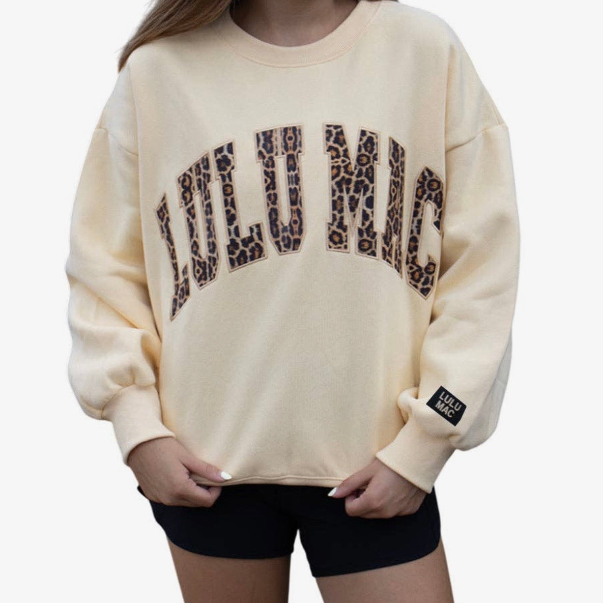 Lulu Mac Sweatshirt | Butter Leopard