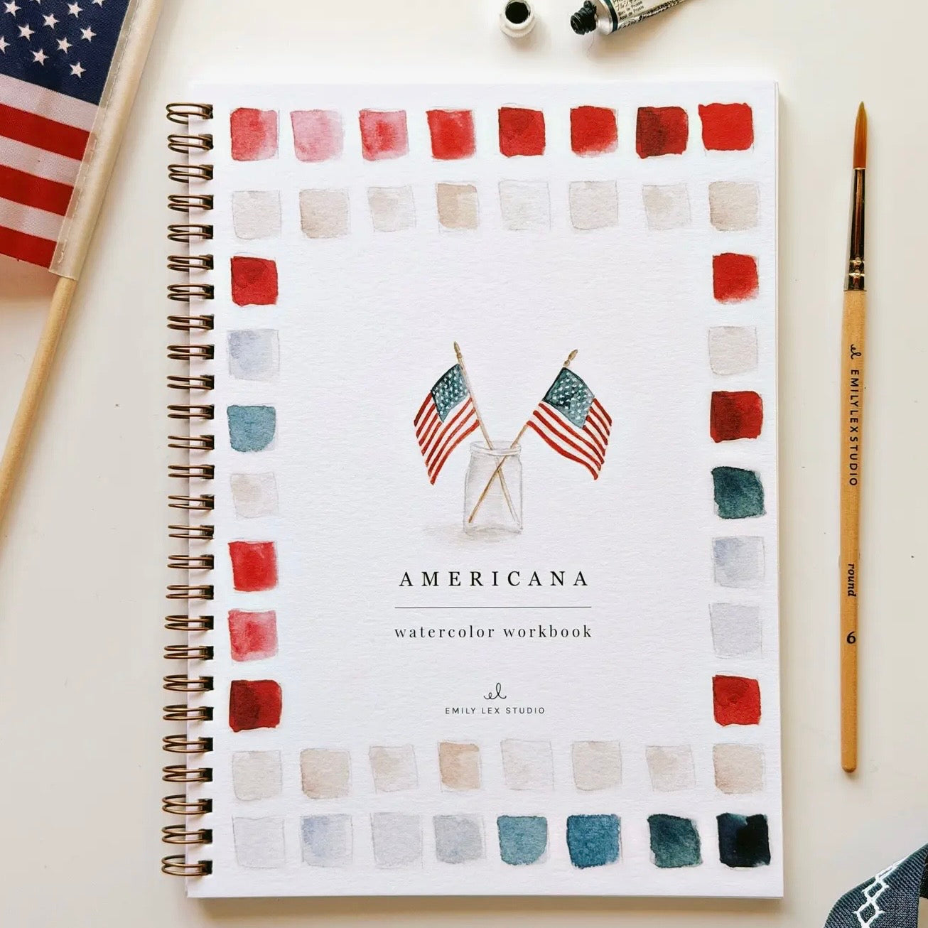 Watercolor Workbook | Americana