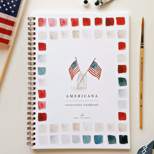 Watercolor Workbook | Americana