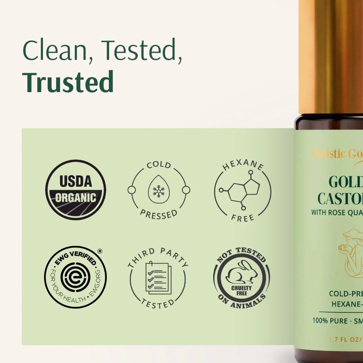 Organic Golden Castor Oil
Roll-On