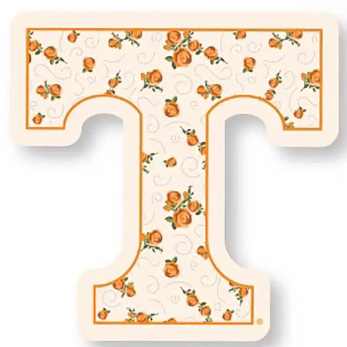 Tennessee Sticker | Floral Power “T”