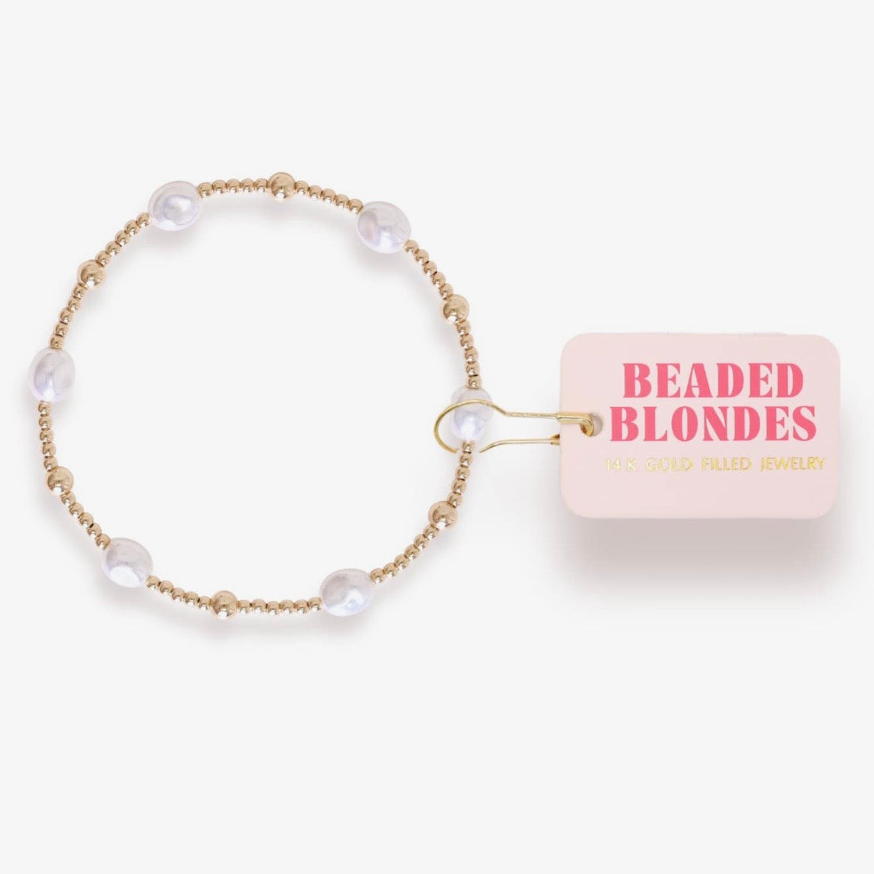 Beaded Blondes | Maggie Pearl Bracelet