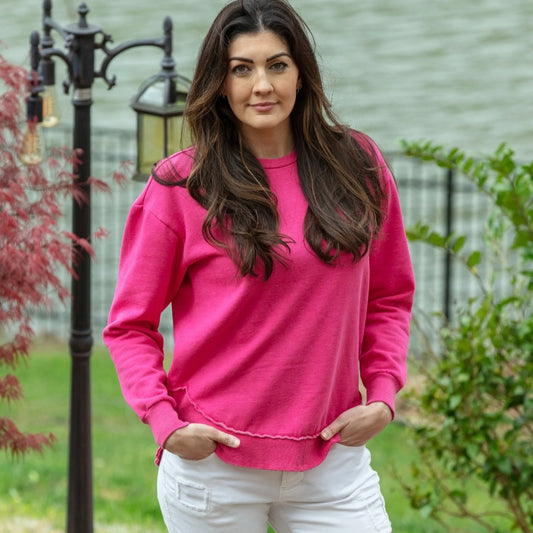 Royce Sweatshirt | Raspberry