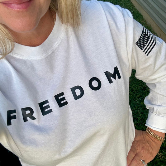 Freedom Tee | 10% Goes To Support The Kirk Family