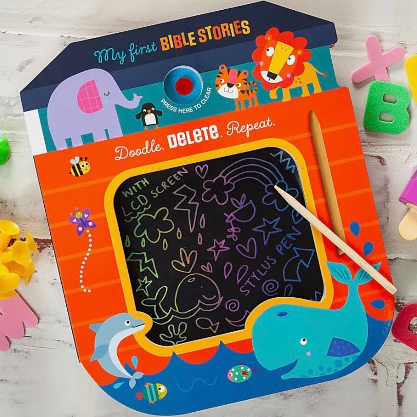 Doodle Delete Repeat: My First Bible Stories (Ages 3+)