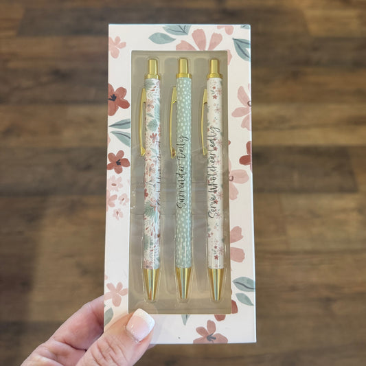 Bible Study Pens | Floral