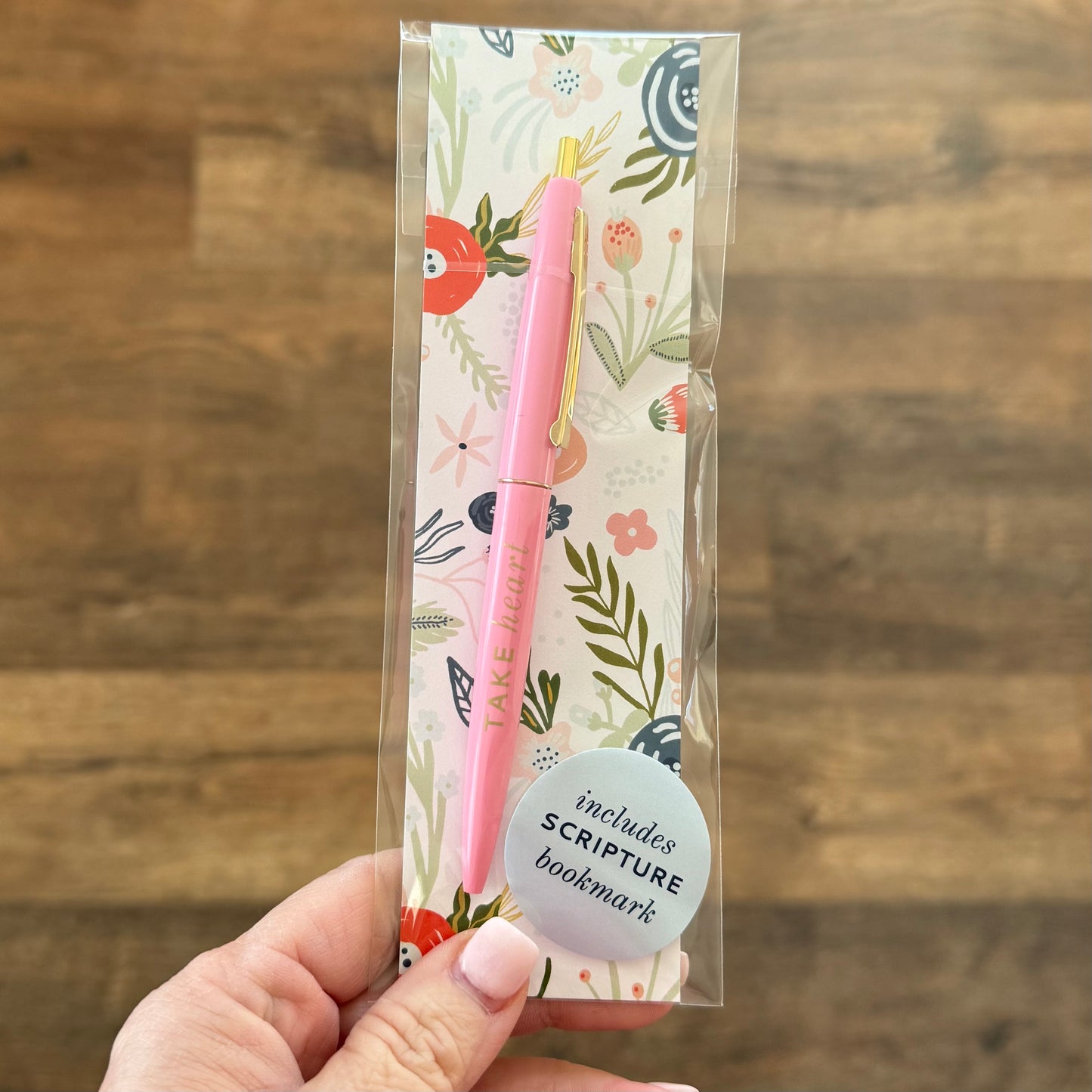 Bookmark Pen - Take Heart