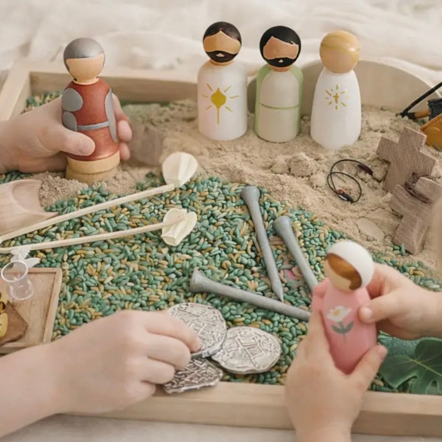 Sensory Storybox | He Is Risen