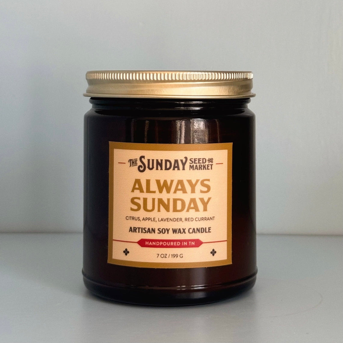 Soy Candle | Always Sunday