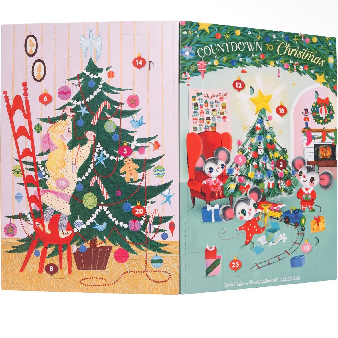 Little Golden Books Advent Calendar: Countdown To Christmas