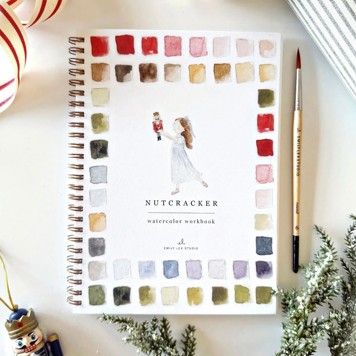 Watercolor Workbook | Nutcracker
