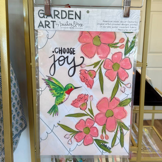 Garden Flag | Choose Joy