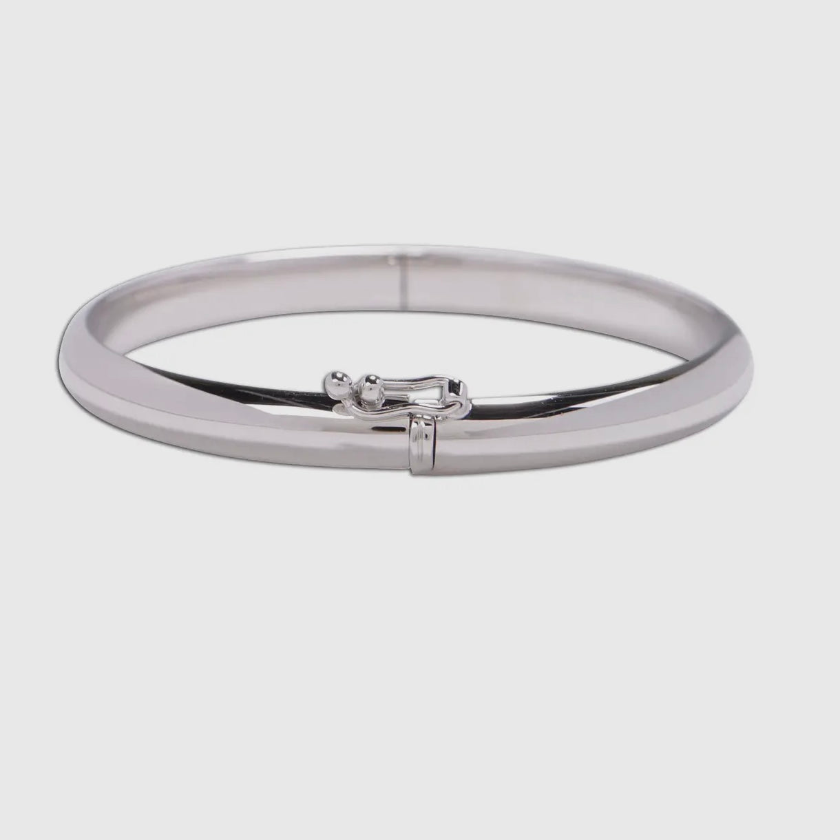 Girls Bracelet - Classic Silver Bangle
