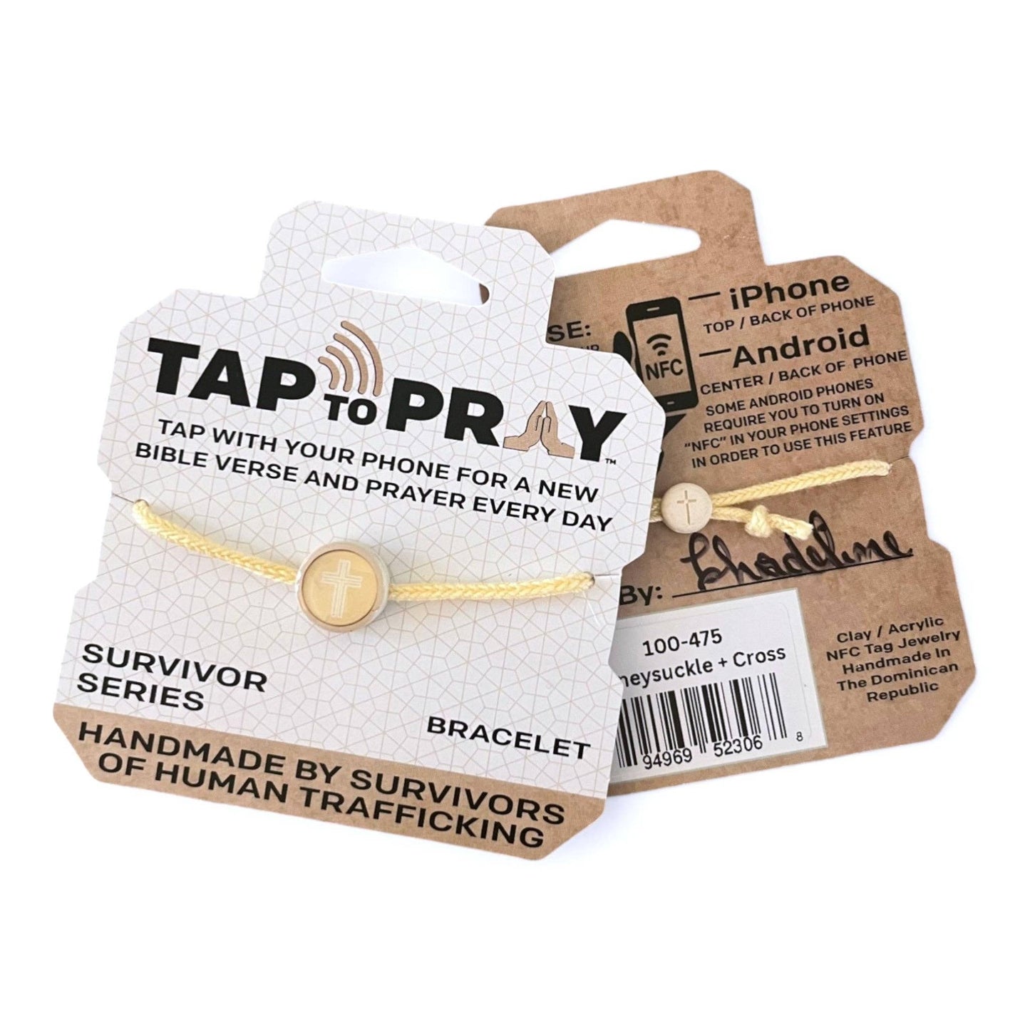 Tap To Pray Bracelet | Honeysuckle