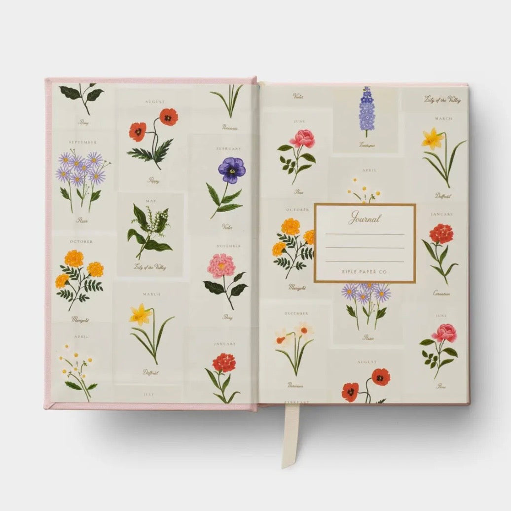 Birth Flower Notebook