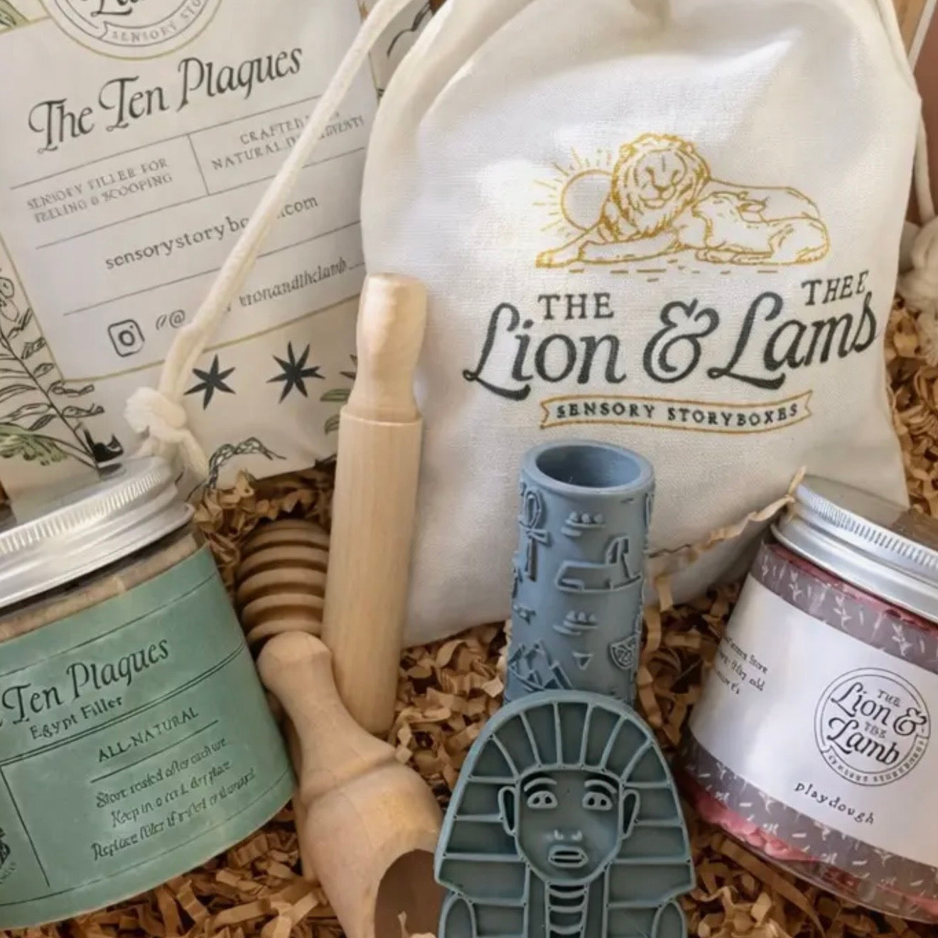 Sensory Storybox | The Ten Plagues