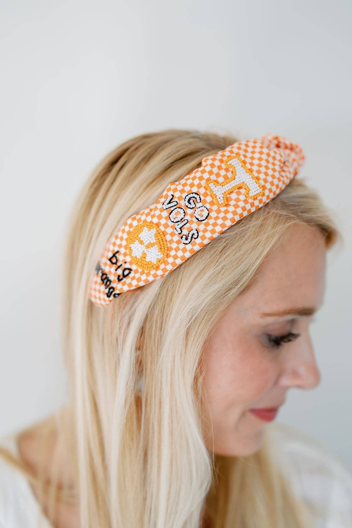 University of Tennessee Beaded Headband