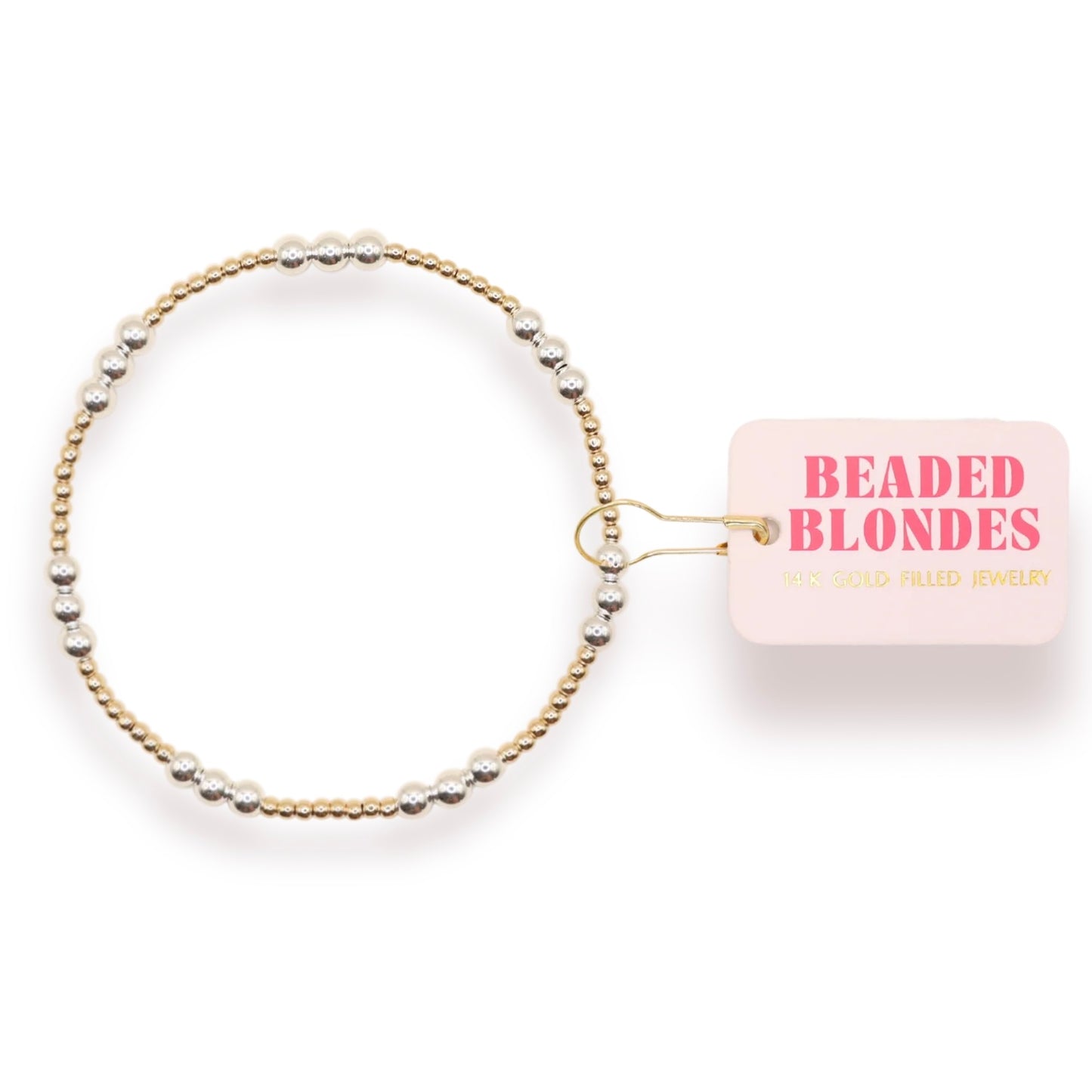 Bracelet - Ily (I Love You) Mixed Metal | 6.75 inch