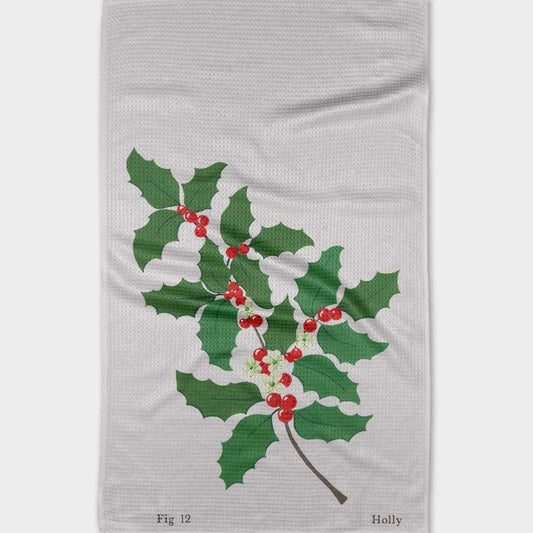 Geometry Dish Towel | December Holly