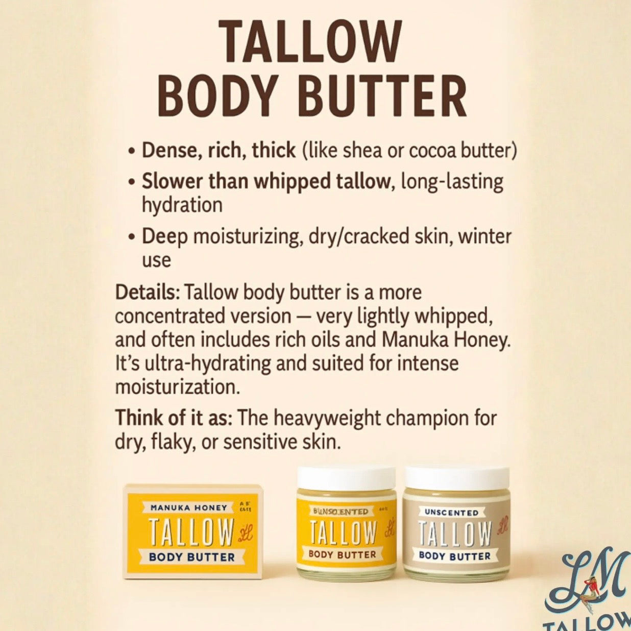 Tallow | Whipped Manuka Honey 9oz