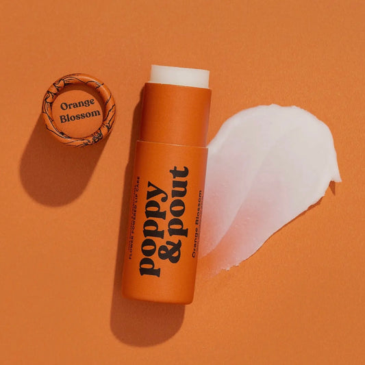 Poppy & Pout Lip Balm | Orange Blossom