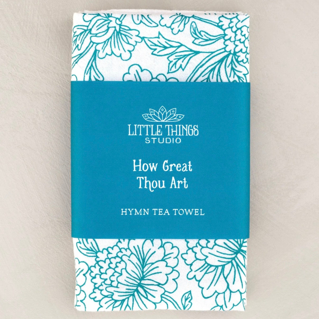 Hymn Tea Towel | How Great Thou Art