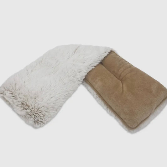 Warmies | Marshmallow Brown Neck Wrap