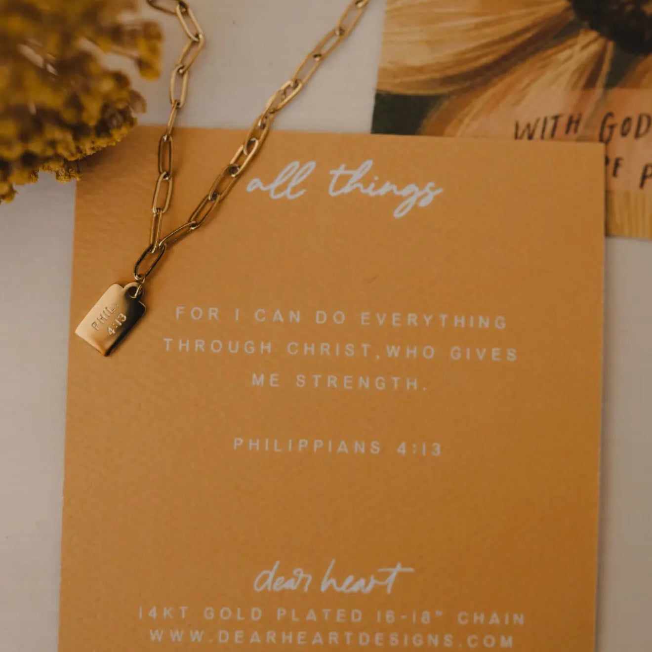 Mini Tag Necklace | All Things New