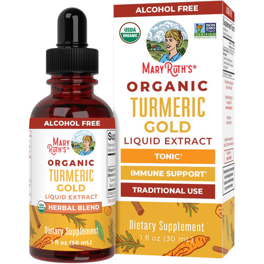 Mary Ruth’s Organic Turmeric Gold Herbal Blend Liquid Drops