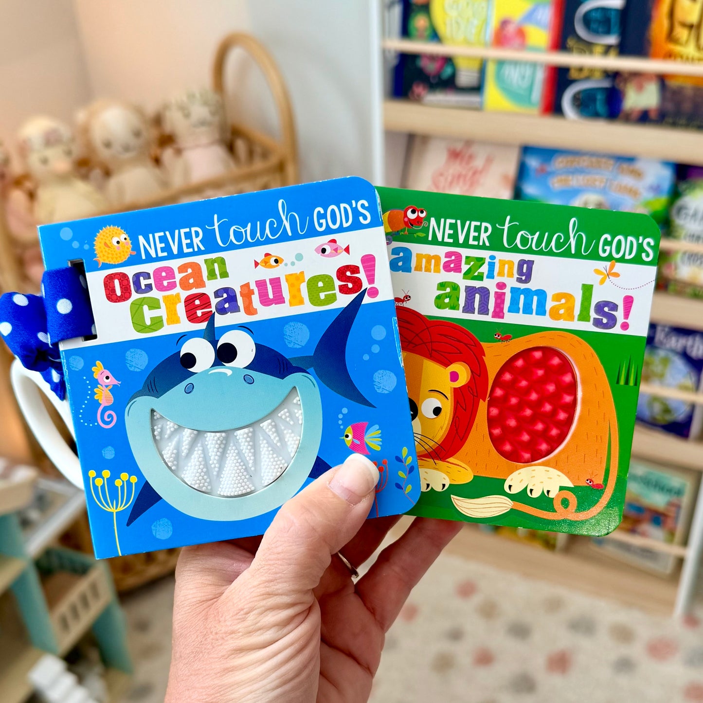 Never Touch Stroller Clip On Board Book | Assorted