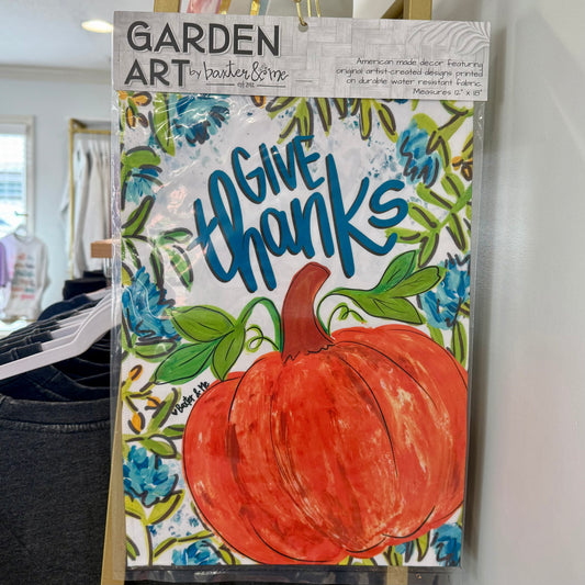 Garden Flag | Give Thanks